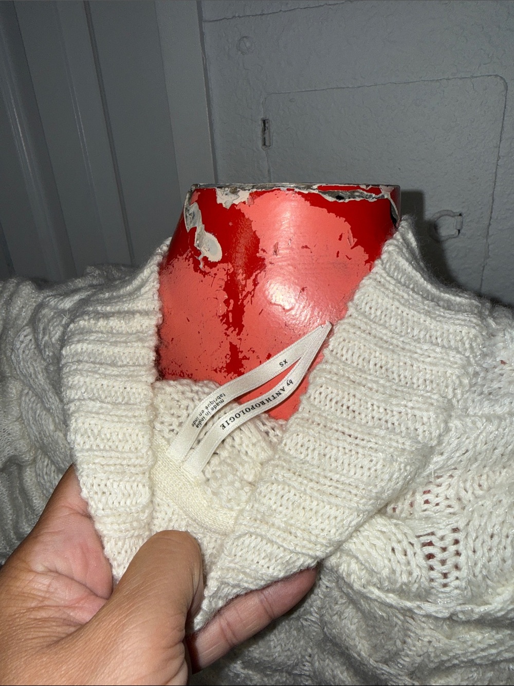 Anthropologie cable knit sweater - Picture 7 of 7